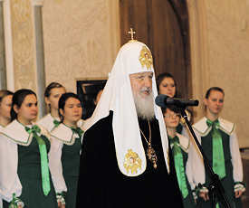 В ГОСТЯХ У СВЯТЕЙШЕГО ПАТРИАРХА