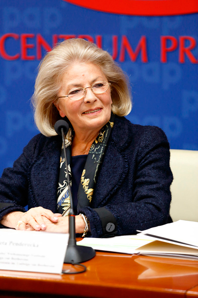 Эльжбета Пендерецкая:  «ЭТО МОЯ РАБОТА ДЛЯ ПОЛЬШИ»