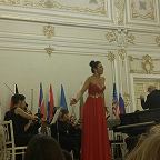Лауреаты конкурса и оркестр И.Пономаренко на Гала концерте