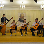 Ансамбль гитаристов, руководитель Николай Николаевич Воробьев