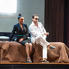 О. Яппарова - Сюзанна, О. Федоненко - Граф Альмавива. Фото Ирины Гладунко