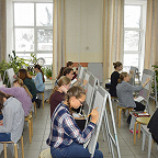 19.01.13 Проведение на базе ДХШ1 Всероссийского ИЗО диктанта