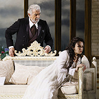 П. Доминго - Жермон, И. Лунгу - Виолетта. Фото Дамира Юсупова