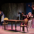 Сцена из спектакля «Кроткая»