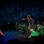 Сцена из спектакля ДарТеатра Золотой ключик. Режиссер С.С.Маломуж