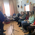 День открытых дверей в классе Музыкальный фольклор, преподаватель А.Н. Терлеев