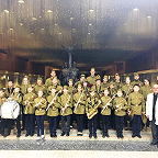 Духовой оркестр в Музее Победы