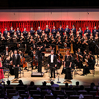 Лилия Гайсина, Илья Татаков, Михаил Нор, Яна Дьякова, Александр Рудин, Musica Viva и Хор им. Свешникова. Фото Ирины Шымчак