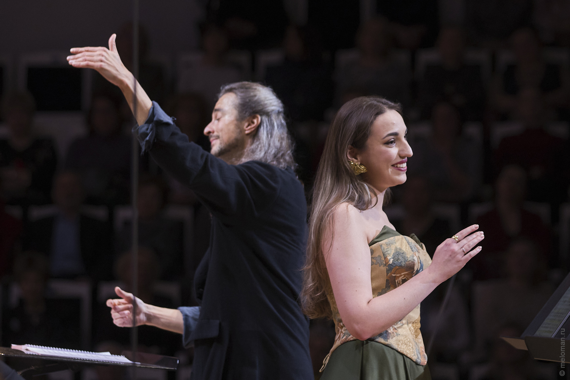  Филипп Чижевский и Елене Гвритишвили. Фото предоставлено пресс-службой Московской филармонии