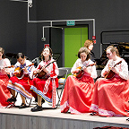 Ансамбль домристов «Веснушки», руководитель Почётный работник культуры г. Москвы Жилинкова Галина Николаевна, концертмейстер Глинская Наталья Вадимовна