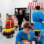 Репетиция перед конкурсом в Китае