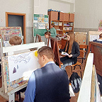 Мастер-класс для школьников города Ты Ван Гог и я Ван Гог