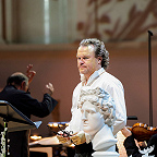 Сергей Скороходов, Александр Рудин и музыканты РНО. Фото Ирины Шымчак