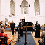 Юлия Игонина, Юрий Мартынов, Сергей Полтавский, Альбина Латипова. Фото Иры Полярной предоставлено Apriori Arts Agency.