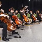 Ансамбль виолончелистов. Руководители Антонова Л.А. и Королева Е.Н.