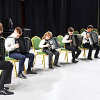 Отчетный концерт, ансамбль баянистов и аккордеонистов «А+Б», рук. ансамбля Плотников А.А.