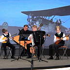 Выступление в составе команды От винта в музее Россия -моя история. Битва музыкальных отрядов