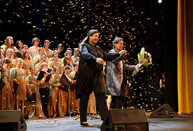 Новогоднее чудо в городе на Неве