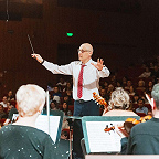 Симфонический оркестр (дирижер – директор школы Д.В. Шамаев)