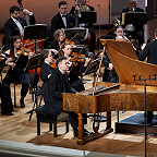 Юрий Фаворин, Александр Рудин и музыканты Musica Viva. Фото Ирины Шымчак